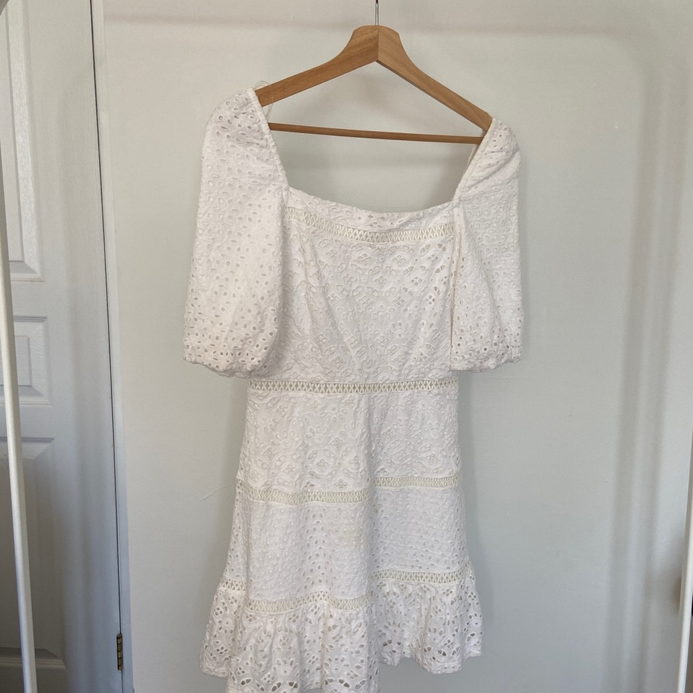 White Lacey Summer Dress